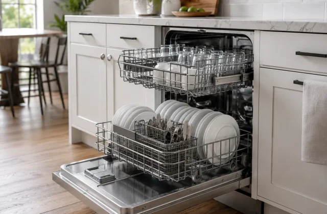 stainless steel dishwasher